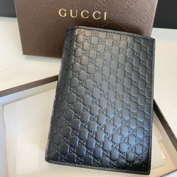 Gucci Handbags - New: Unisex Gucci GG Logo Black Passport Case